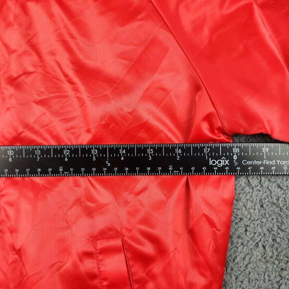 VTG Circus Bomber Jacket Youth Large Hadi Shrine Evansville IN Embroidered Lion - Picture 3 of 12